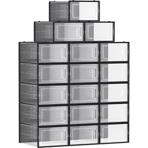 Songmics opvouwbare schoenopbergdozen (set van 18) voor €22,30 bij Joybuy