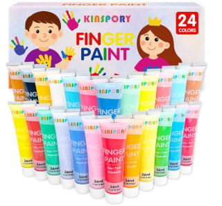Pinturas de Dedos para Niños 24 x 36 ml por 11.99€