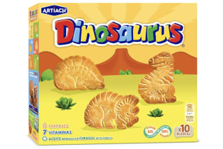 2 Unidades Artiach Galletas Dinosaurus Superfamiliar 411g por 5,22€