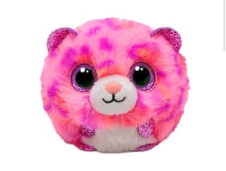Peluche TY Puffie Topaz Leopard 10cm por 3.99€.