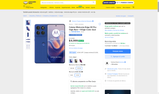 Motorola Edge 60 Pro 512GB por $5,099 | Mercado Libre (Santander MSI)