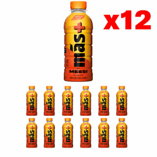 MÁS+ BY MESSI Orange d'Or Bebida con Electrolitos 12 x 500 mL por 3.99€