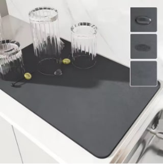 Alfombrilla absorbente antideslizante p/secado d/platos y café $935 en AliExpress, cl