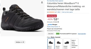 Columbia heren Woodburn™ II Waterproof trekking- en wandelschoenen voor €53,72