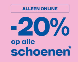 20% korting op bijna alle schoenen bij vanHaren bij besteding vanaf €49,90