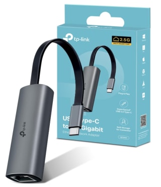 Adaptateur TP-Link LAN USB C 2,5 G Ethernet RJ45-2500 Mbps à 12,99€