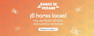 Oferta hasta 40% descuento + 50€ en cupones en Miravia Ganas de Verano precios locura