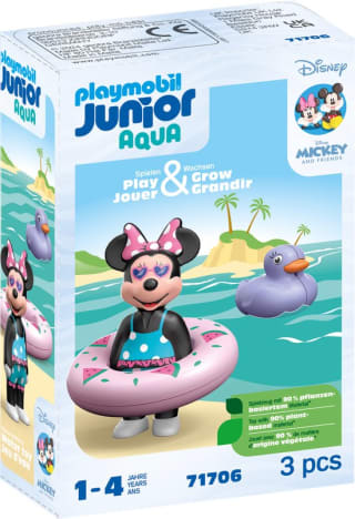 PLAYMOBIL Junior & Disney: Minnie's strandvakantie voor €4,99 bij Bol