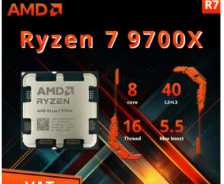 Procesador AMD Ryzen 7 9700X 5,5 GHz 8 núcleos por 218,31€