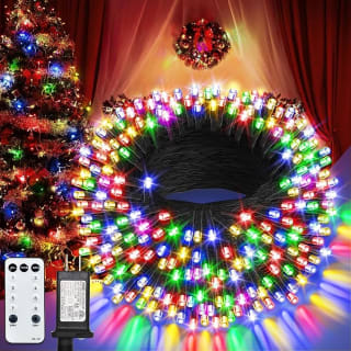 Luces Navidad Exterior 35M 300 LED Guirnalda Exterior Control Remoto por 13,49€