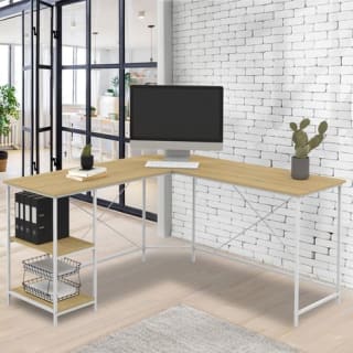 Idmarket Detroit Escritorio Esquinero por 67,99€