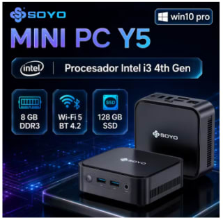 SOYO Mini PC Y5 i3 8GB 128GB por $2,345 | AliExpress