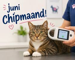 In de maand juni je kat gratis laten chippen in Amsterdam en Weesp