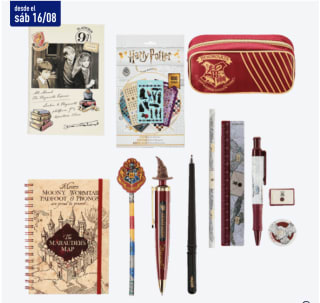 HARRY POTTER Artículos de papelería a solo 1,99€