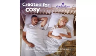 Slumberdown Calm & Cosy Medium Pillow - 2 Pack, £6