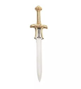 Abrecartas Espada Atlantean Oro por 10,60€