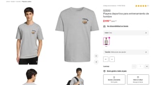 Playera Adidas Deportiva Hombre por $200 | Oferta Liverpool