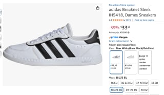 ADIDAS SPORTSWEAR Sneakers laag 'Breaknet Sleek' voor €33,53 bij Amazon
