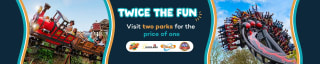Two Theme parks for the Price of One + extra 10% off w/ code - inc Chessington, Thorp