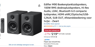 Edifier M90 luidspreker voor €219,99 bij Amazon
