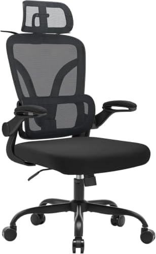 Silla Ergonómica de Oficina con Soporte Lumbar Ajustable por 59.99€