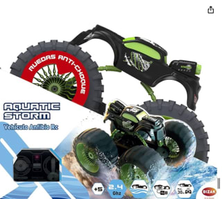 Bizak Exost Aquatic Storm Vehículo Todoterreno para Tierra y Agua por 28.41€