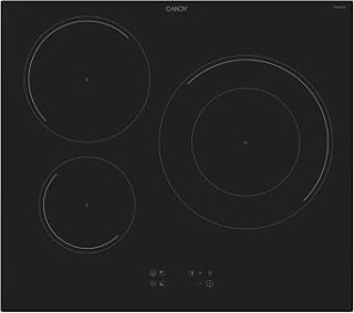 Candy CI633C/E14U, Placa Inducción, 3 Zonas, 60CM, 9 Niveles por 155.26€