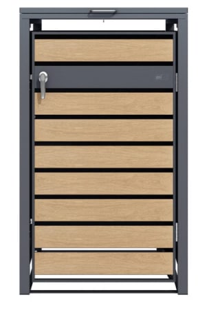 AXI Lucas Containerombouw van Metaal Antraciet/Houtlook voor €269 bij ibood