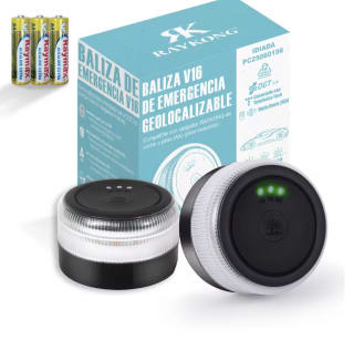 Baliza V16 DGT 3.0 Geolocalización a solo 26,03€ (2 por 51,06€)