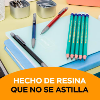 BIC Lápiz de Grafito Evolution HB #2 (8 Piezas + 1 Gratis) por $18 en Amazon