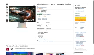 Monitor Samsung 27" 4K por $10,699 | Oferta Amazon