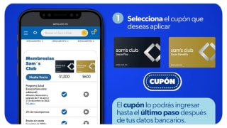 Membresías en Oferta con Cupón en Sam's Club