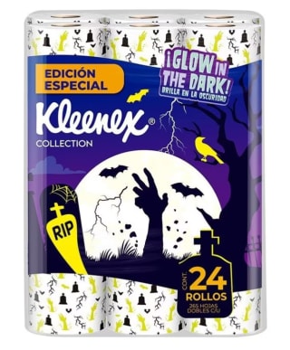 Papel Higiénico Kleenex Spooky Season 24 pzas por $127 | CityClub