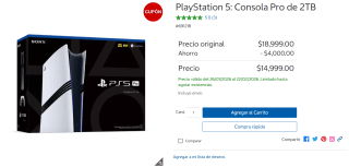 PS5 Pro 2TB por $12,699 | Costco (TDC Citibanamex)