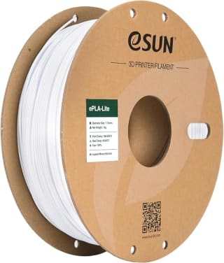 eSUN Filamento PLA 1.75mm 1KG (Blanco Frío) por 9,99€ en Amazon