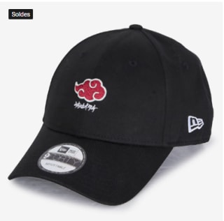 Casquette New era 9forty X Naruto Akatsuki à 14€
