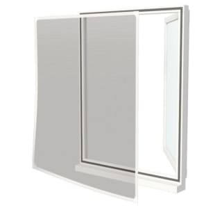 Moustiquaire cadre à aimanté sans perçage PVC à 13,93€