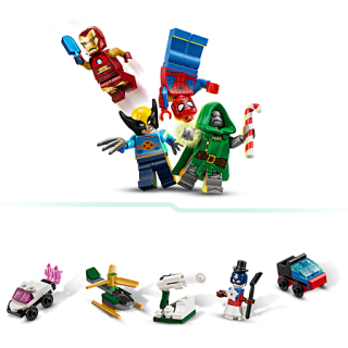 LEGO Marvel Super Heroes™ - Le Calendrier de l’Avent 2026 à 24,90€