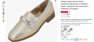 Palado Loafer Nicite dames mocassins voor €19,99 bij Amazon