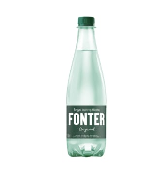 Agua Mineral con Gas Fonter Original 50 cl por 0,81€