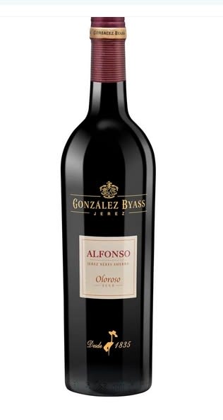 Alfonso Vino Oloroso seco con D.O Jerez 75cl por 8.28€.