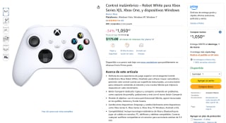 Control Inalámbrico Robot White para Xbox Series X|S por $1,050 | Amazon