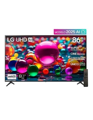 LG 86UA8050PSA 86 pulgadas Smart TV 4K por $16,199.40 en Liverpool
