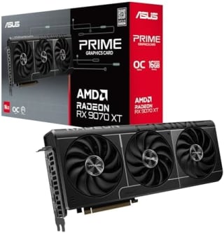 ASUS PRIME RX9070 XT OC por 700,95€ en Amazon