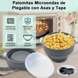 Palomera para Microondas de Silicona (200g) por $153 en Amazon