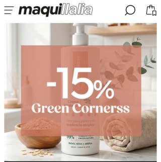 -15% de Descuento en Green Cornerss.