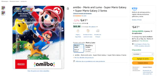 amiibo Mario and Luma Super Mario Galaxy 1 y 2 por $641 en Amazon