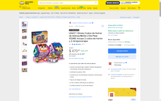 LEGO Disney Cubos de Humor por $471 | Oferta Mercado Libre