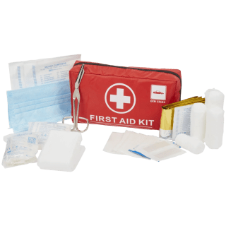 Estuche primeros auxilios para el coche 41 piezas por 3,99€