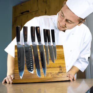 Shinrai Damascus Print messenset (7-delig) voor €69,95 bij iBOOD